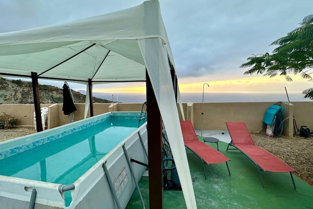 Вилла Peaceful Oasis With Magical Sea Views And A Pool Санта-Крус-де-Тенерифе Экстерьер фото